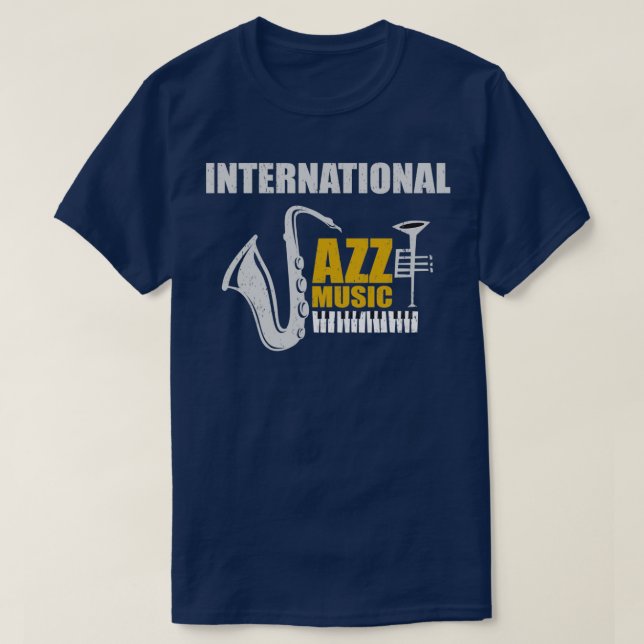 T-shirt International Jazz Music (Design devant)