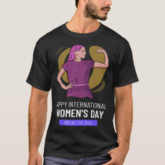 T-shirt International Women s Day Break The Bias Together 