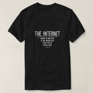 T-shirt Internet - Une chemise MisterP