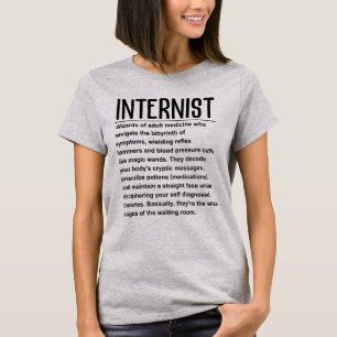 T-shirt Interniste