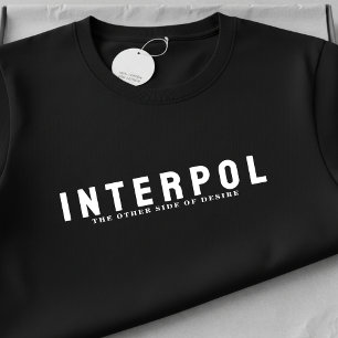 T-shirt Interpol The Other Side of Make-Believe Groupe Noi