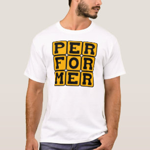 T-shirt Interprète, Figure de scène