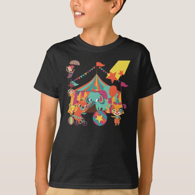 T-shirt Interprètes de cirque (Devant)