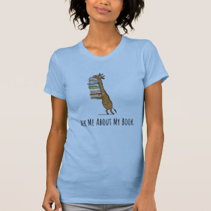 T-shirt Interrogez-moi au sujet de mon livre - chemise de