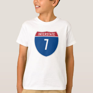 T-shirt Interstate 7