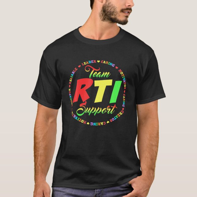 T-shirt Intervention de l'équipe T de l'IRT Enseignant de  (Devant)
