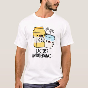 T-shirt Intolérance au lactose Funny Milk Pun