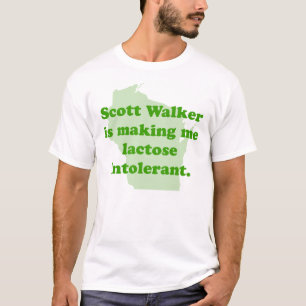 T-shirt Intolérance de marcheur de Scott