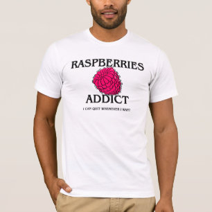 T-shirt Intoxiqué de framboises