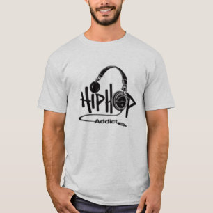 T-shirt intoxiqué de hip hop