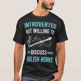 T-shirt Introduction Anglais Horn Cor Anglais