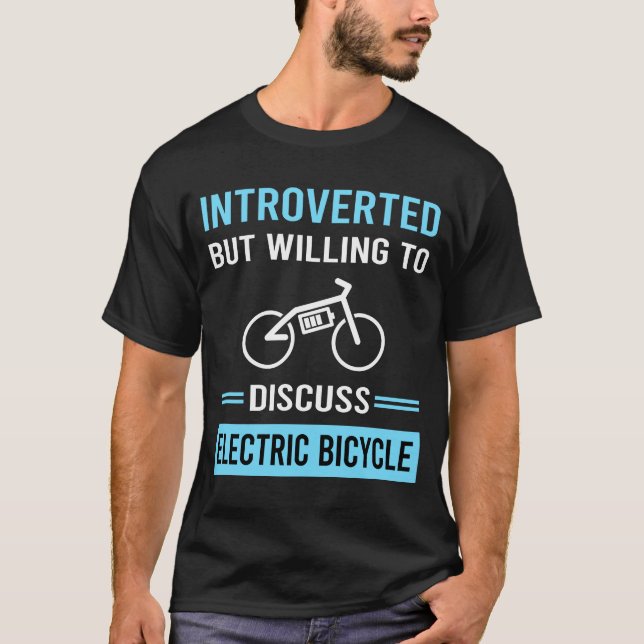 T-shirt Introduction Vélo électrique E vélo Ebike (Devant)