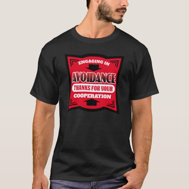 T-shirt Introduire personnalité INTJ anti social se perdre (Devant)