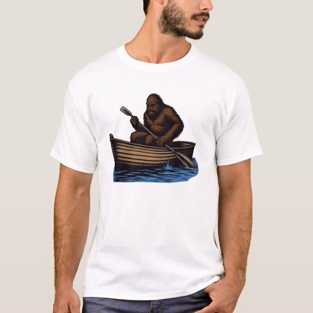 T-shirt Introvert Sasquatch (Devant)