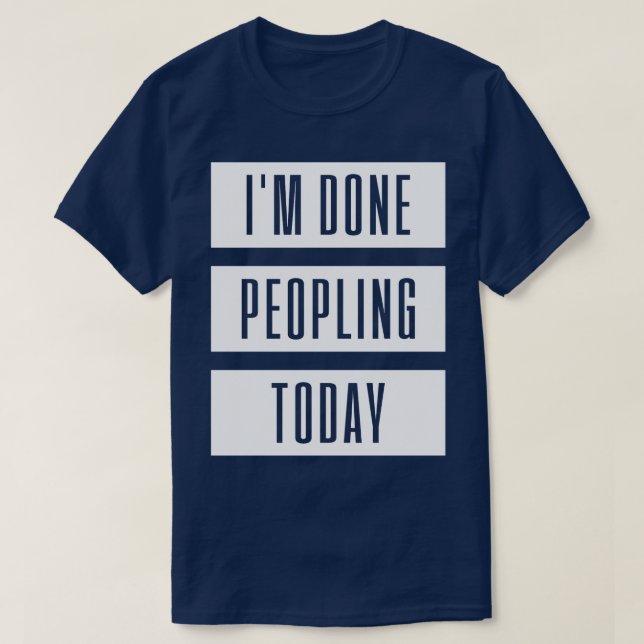 T-shirt introvertir 1 (Design devant)