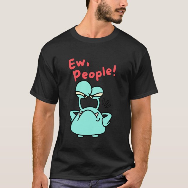 T-shirt Introvertir un cadeau -Ew People (Devant)