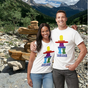 T-shirt Inukshuk en couleur