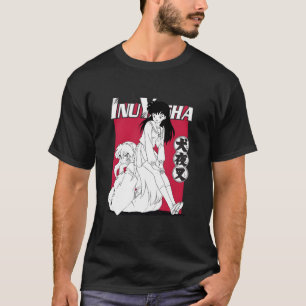 T-shirt Inuyasha Kagome Assis À Inuyasha