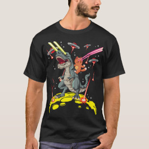 T-shirt Invasion Alien de l'oreille laser T-Rex
