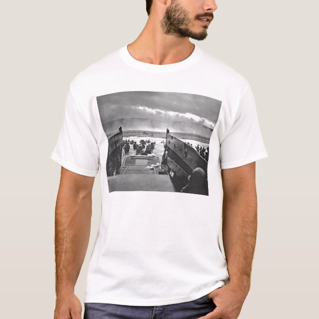 T-shirt Invasion de la Normandie au le jour J - 1944 (Devant)
