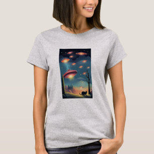 T-shirt Invasions UFO Cat