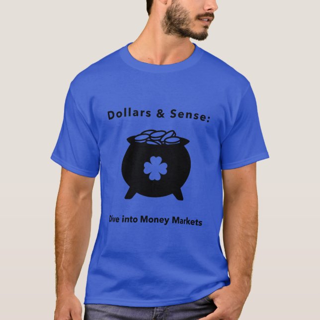 T-shirt Investir de l'argent (Devant)