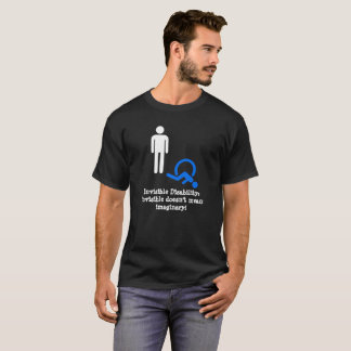 T-shirt Invisible, non imaginaire