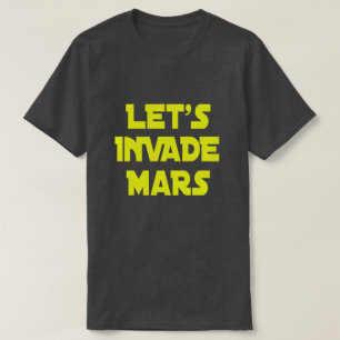 T-shirt Invitons Mars