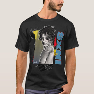 T-shirt INXS Styled Retro 80s