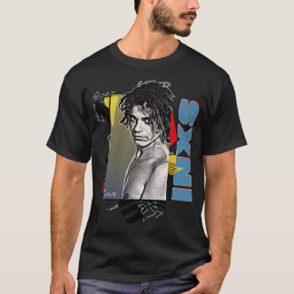 T-shirt INXS Styled Retro 80s