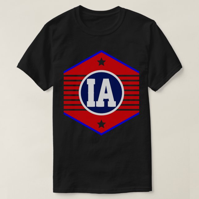 T-shirt Iowa 1 (Design devant)