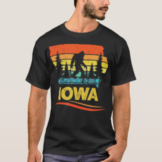 T-shirt Iowa avec un Bigfoot