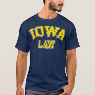 T-shirt Iowa Law Iowa Bar Graduate Cadeau Avocat Collège