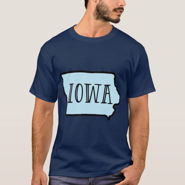T-shirt Iowa Oversized 8 (Devant)