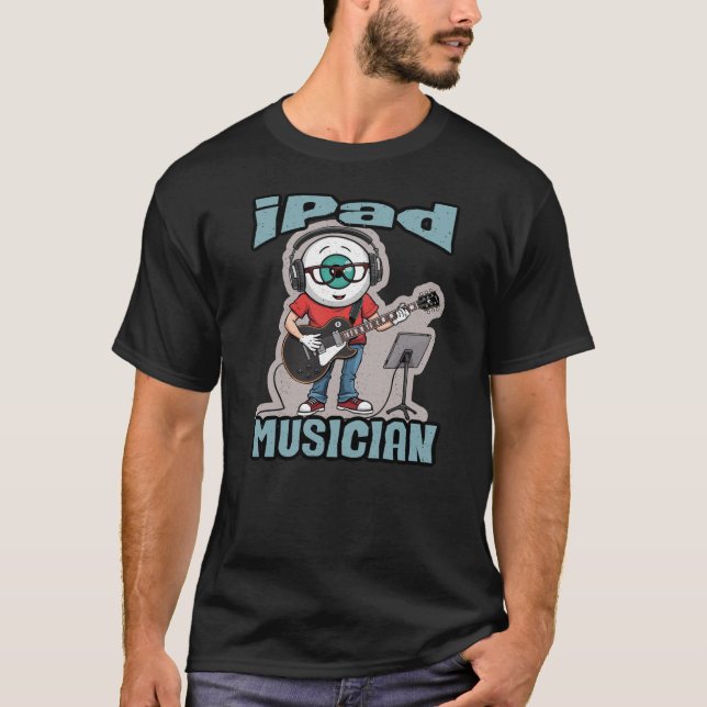 T-shirt Ipad Musician (Devant)