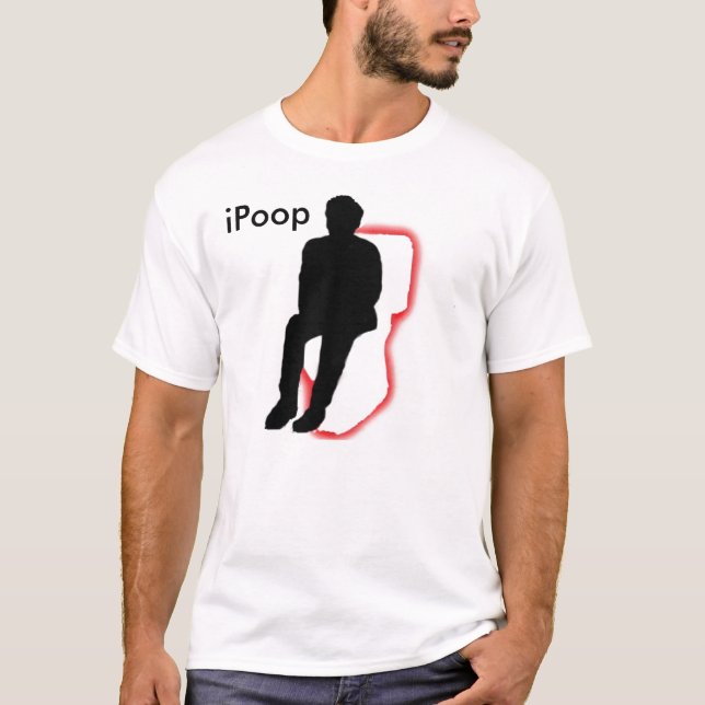 T-shirt iPoop (Devant)