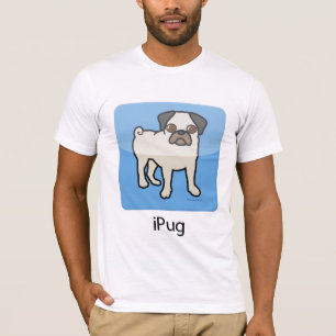 T-shirt iPug - faon