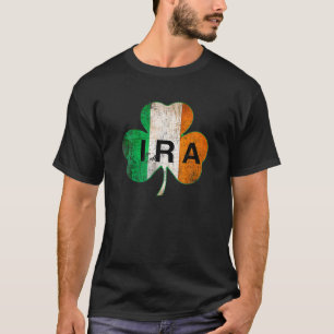 T-shirt IRA Irish Lucky Shamrock St Patrick's Day Irlande