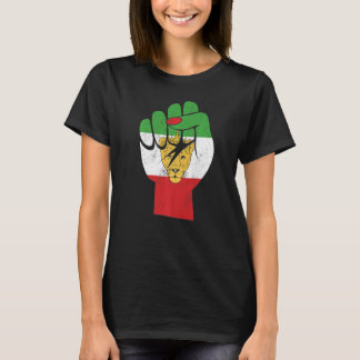 T-shirt Iran flag, Iranian Lion Symbol, Iranian Lioness, F