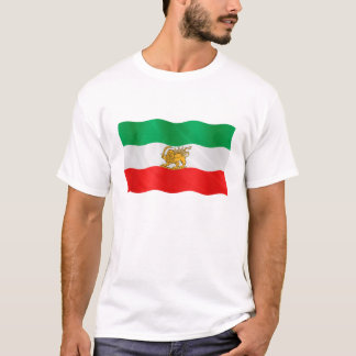 T-shirt Iranian sun and lion flag