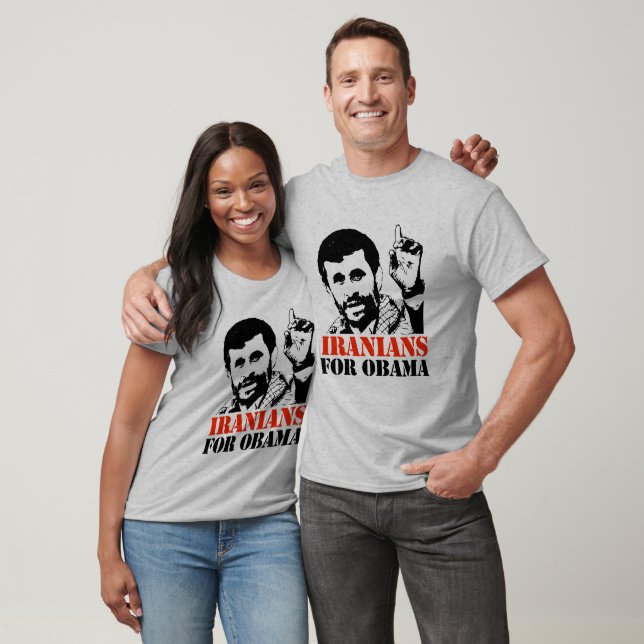 T-SHIRT IRANIENS POUR OBAMA (Unisexe)