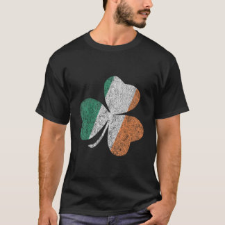 T-shirt Ireland Flag Shamrock St Patrick'S Day