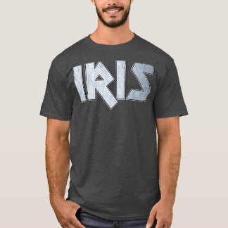 T-shirt Iris en métal lourd