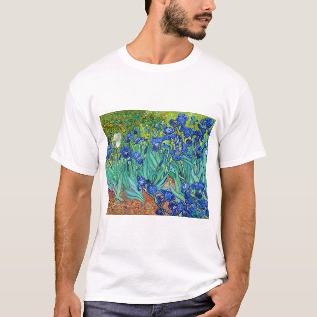 T-shirt Irises, Vincent van Gogh (Devant)
