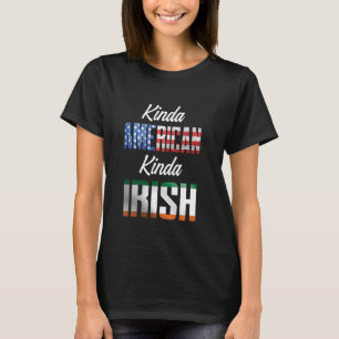 T-shirt Irish American Kinda Dual Citide Pride