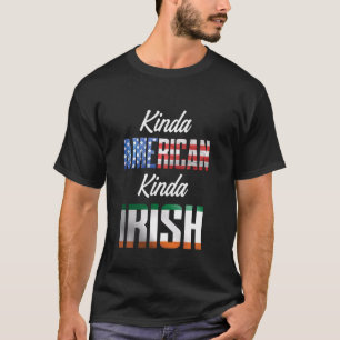 T-shirt Irish American Kinda Dual Citide Pride