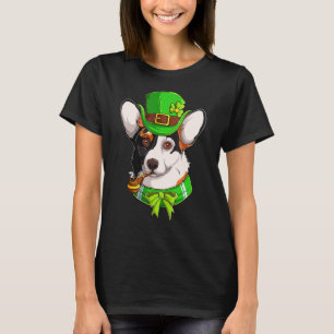 T-shirt Irish Corgi St Patrick's Day Funny Leprechaun Corg