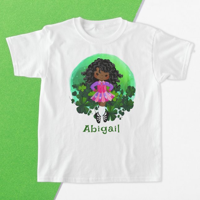 T-shirt Irish Dance St. Patrick's Day Green Shamrock (Créateur téléchargé)