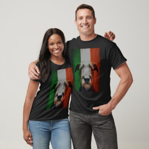 T-shirt Irish Flag et Wolfhound