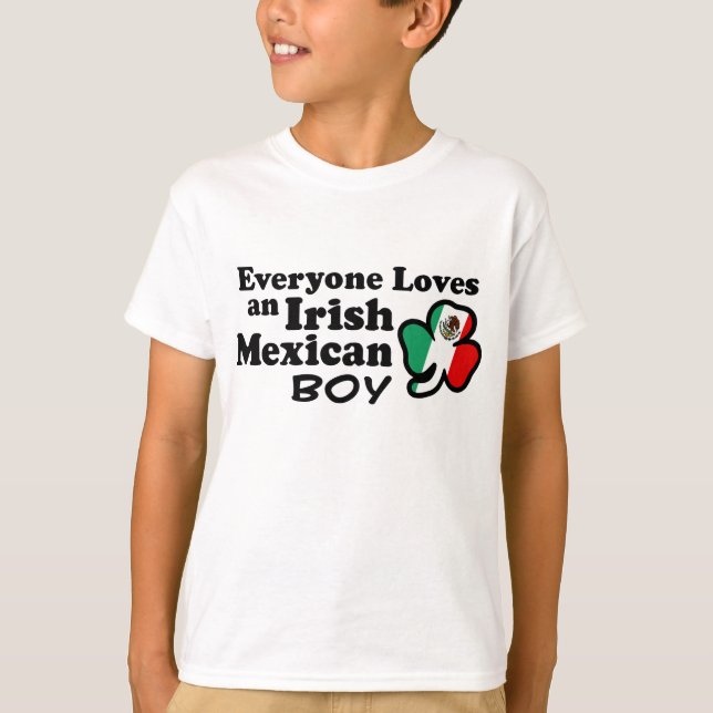 T-shirt Irish Mexican Boy (Devant)